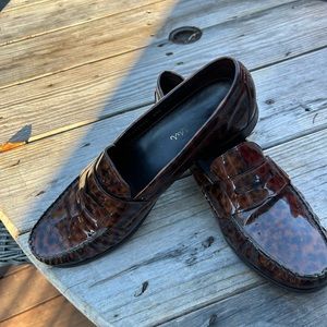 Patten leather loafers in good shape. 9.5 narrow.